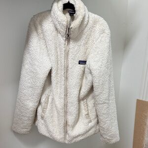 Patagonia Women's White Fleece Jacket